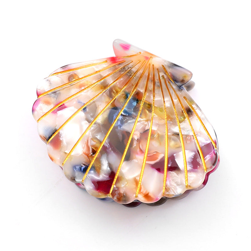 Wholesale Niche Shells Acetate Hair Clips